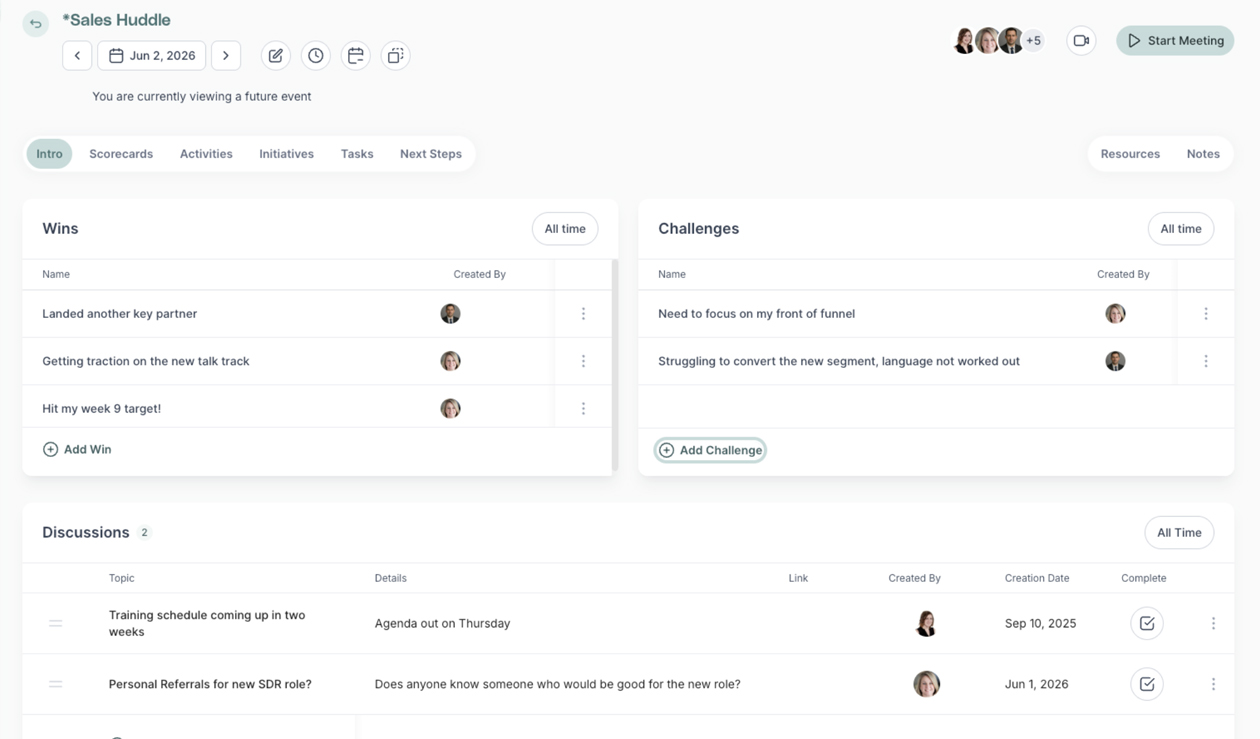 Meeting Management